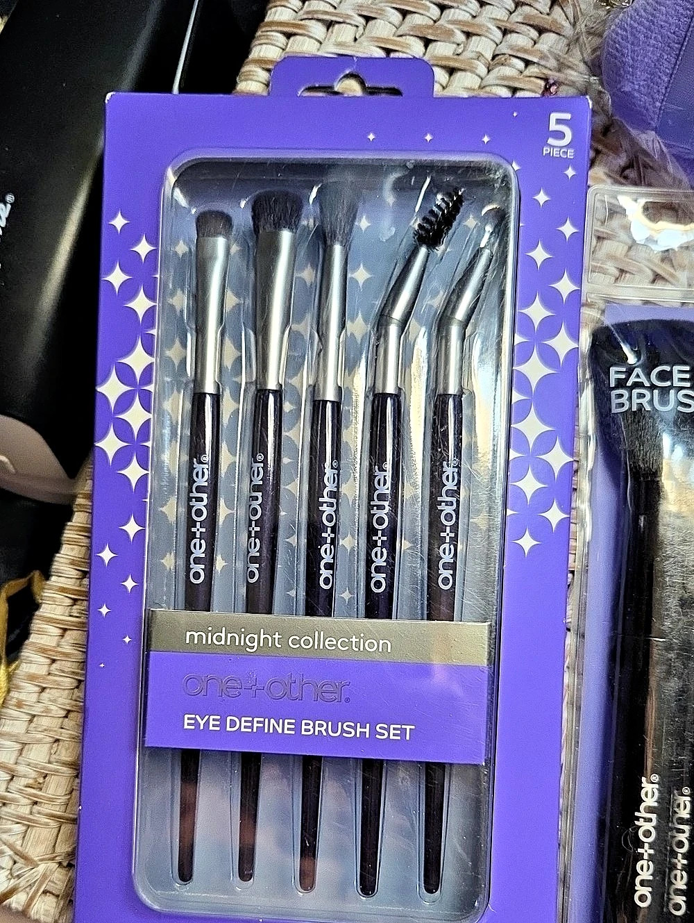 5 Sets one+other Amazon Midnight Collection Eye Define Brush Set Makeup Brush - Picture 1 of 5